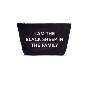 NEW LA TRADING CO sheep pouch in black